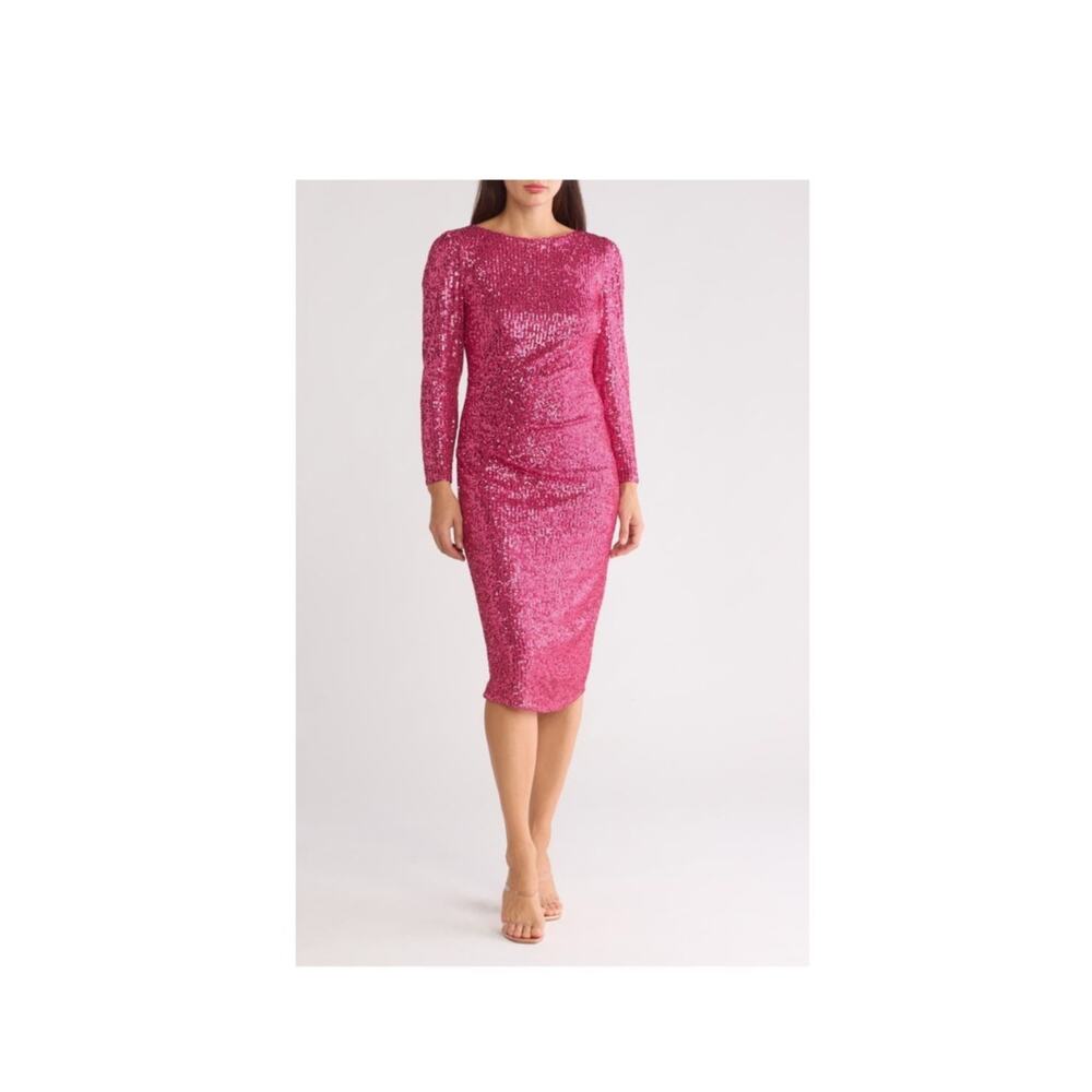 New Nanette Lepore Sequined Body-Con Dress Size 8